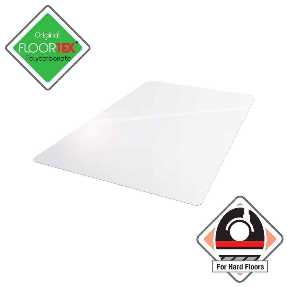 Ultimat Clear 48 in. x 79 in. Polycarbonate Rectangular Indoor Chair Mat for Hard Floor price history on PriceWatchPro
