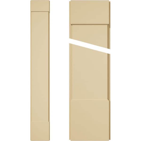 Ekena Millwork 2 in. D x 10 in. W x 72 in. L Primed Polyurethane Pilaster 1- Pack