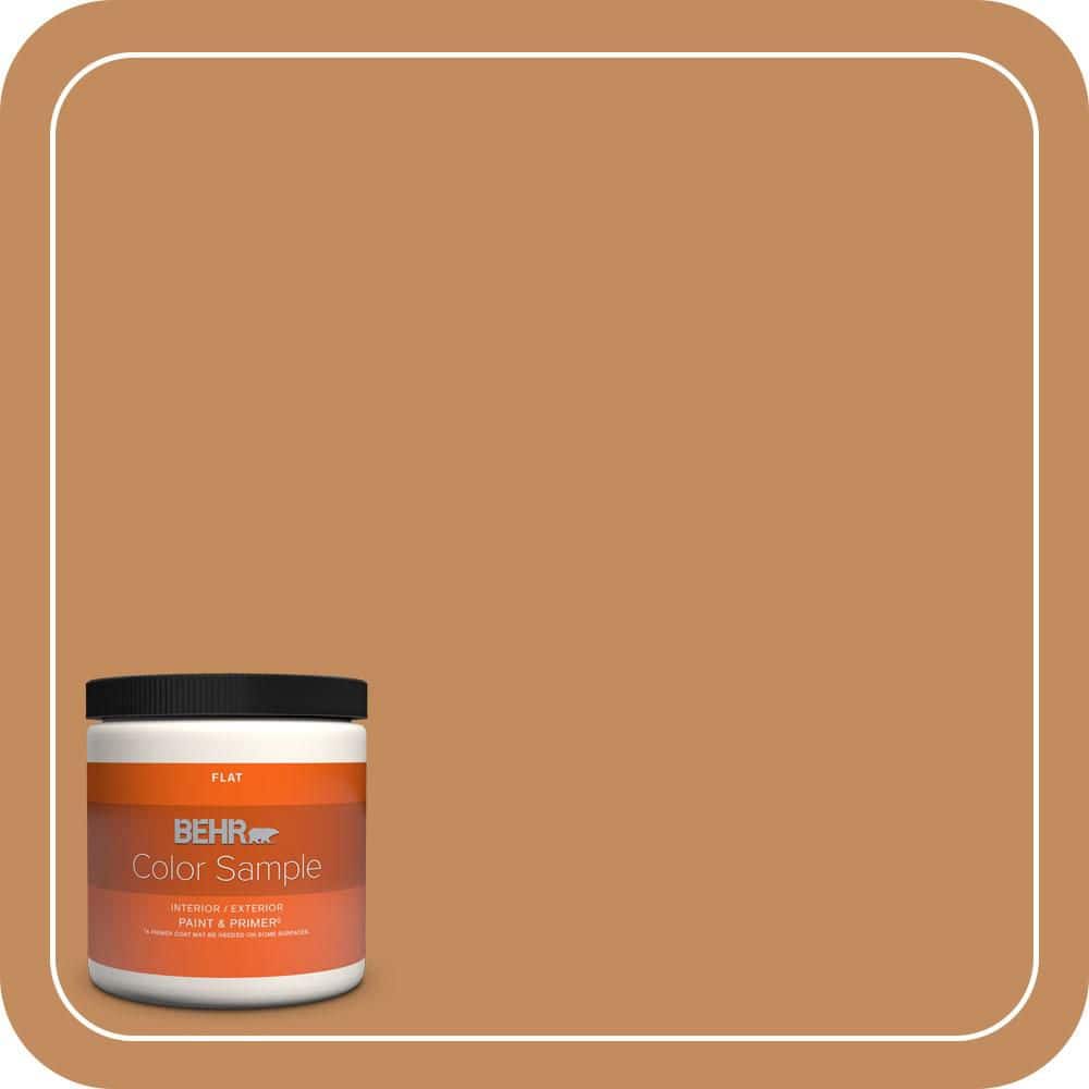 8 oz. #PPU3-13 Glazed Ginger Flat Interior/Exterior Paint & Primer Color Sample price history on PriceWatchPro