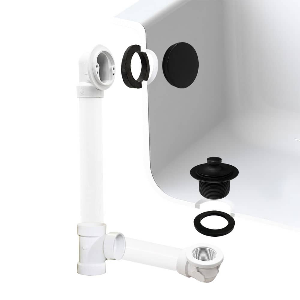 Westbrass Illusionary No-Hole Sch. 40 PVC Plumbers Pack …