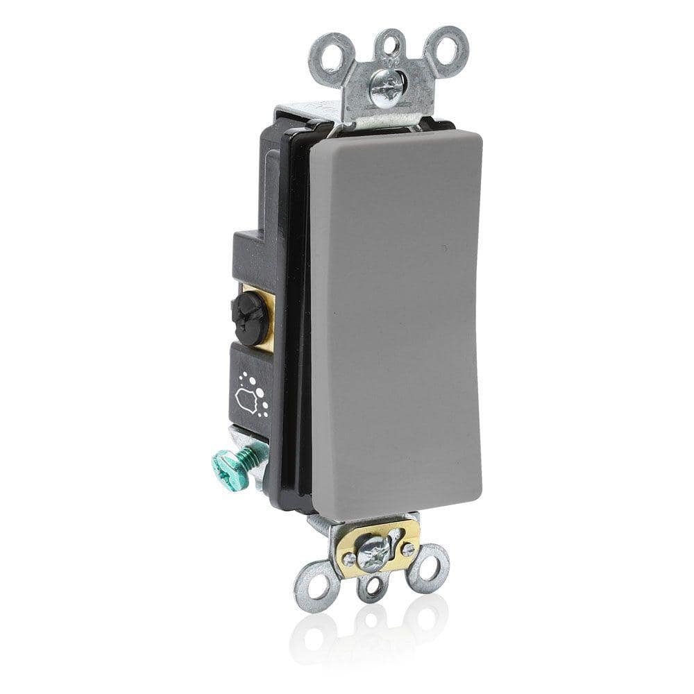 Decora Plus 20-Amp 120/277-Volt Antimicrobial Treated 3-Way Rocker Switch, Gray A5623-2GY price history on PriceWatchPro