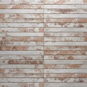 Scotch White 1.88 in. x 17.71 in. Matte Porcelain Floor and Wall Tile 8.28 sq. ft./Case