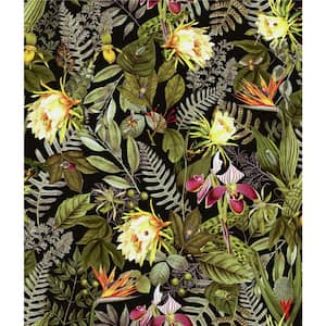 Tropical Flowers Peel and Stick Wallpaper (Covers 28.18 sq. ft.)
