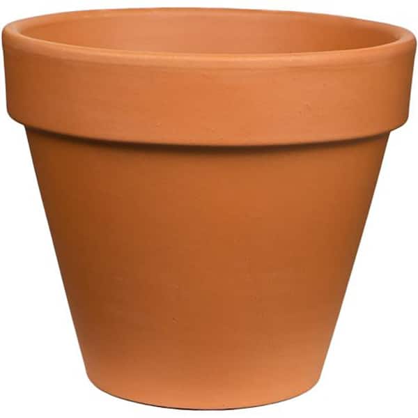 PATIO VISTA 10 in. Terracotta Pot