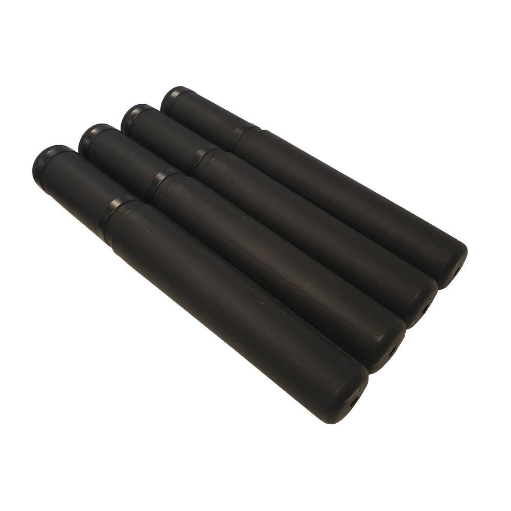 15" Black and Green Plastic 3-Tray Worm Compost Bin