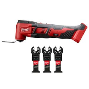 M18 18-Volt Lithium-Ion Cordless Oscillating Multi-Tool (Tool-Only) with Nitrus Carbide Blades