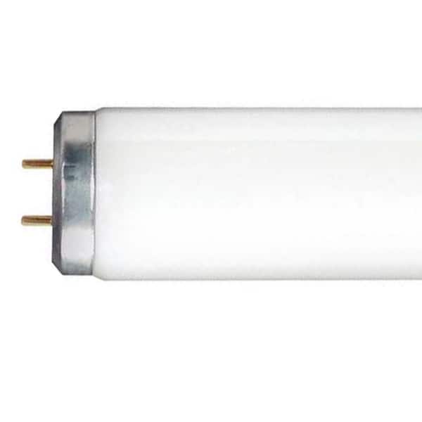 30-Watt Equivalent T8 36 in. True White Non Dimmable Linear Fluorescent TUBE Bulb 1-Pack