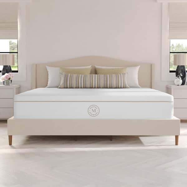 SleepComplete King Firm Memory Foam 12 in. Bed-in-a-Box Mattress with Soft Breathable CoolWeave Jacquard Quilted Top