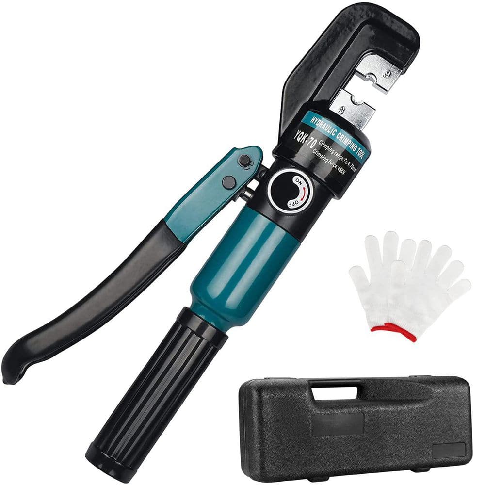 12 in. Hydraulic Crimper with Dies for Stainless Steel Cable Railing Hardware, High Strength and Good Toughness price history on PriceWatchPro