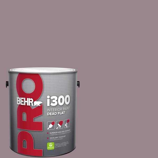 BEHR PRO 1 gal. #HDC-CL-05 Orchard Plum Dead Flat Interior Paint