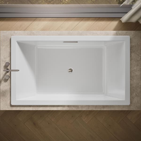 KOHLER Underscore 72 in. x 42 in. Rectangular Soaking