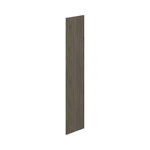 Timberline 24 in. W x 96 in. H Cabinet End Panel in Walnut