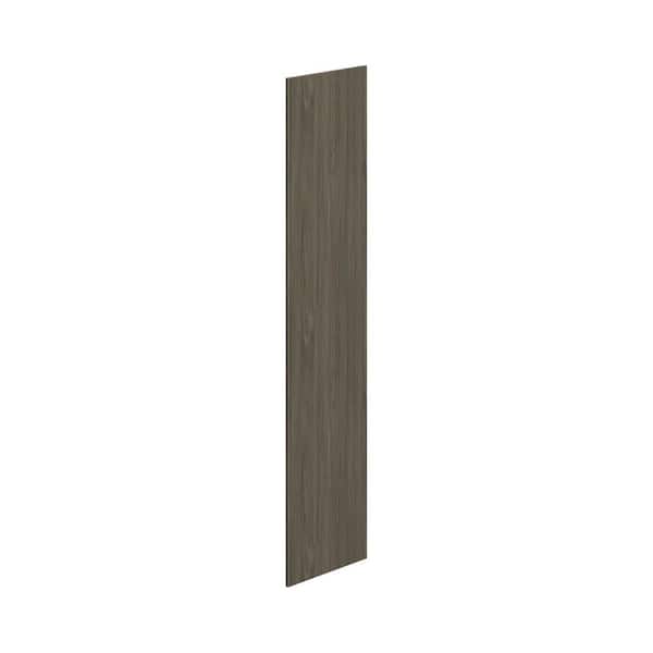 Timberline 24 in. W x 96 in. H Cabinet End Panel in Walnut
