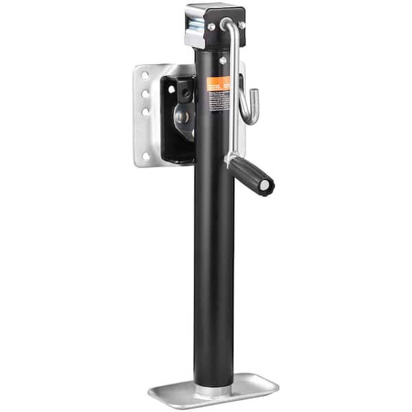 Trailer Jack, Trailer Tongue Jack Fix Mount Bolt-on 2500 lb.Capacity, Trailer Jack Stand with Handle for RV Trailer