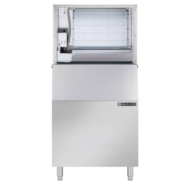 Teamson Kids 250 lbs. Freestanding Self-Contained Ice Maker in Stainless  Steel MIM250R - The Home Depot