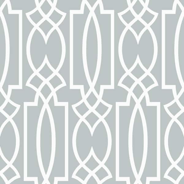 York Wallcoverings Geo Trellis Paper Strippable Roll Wallpaper (Covers 56 sq. ft.)