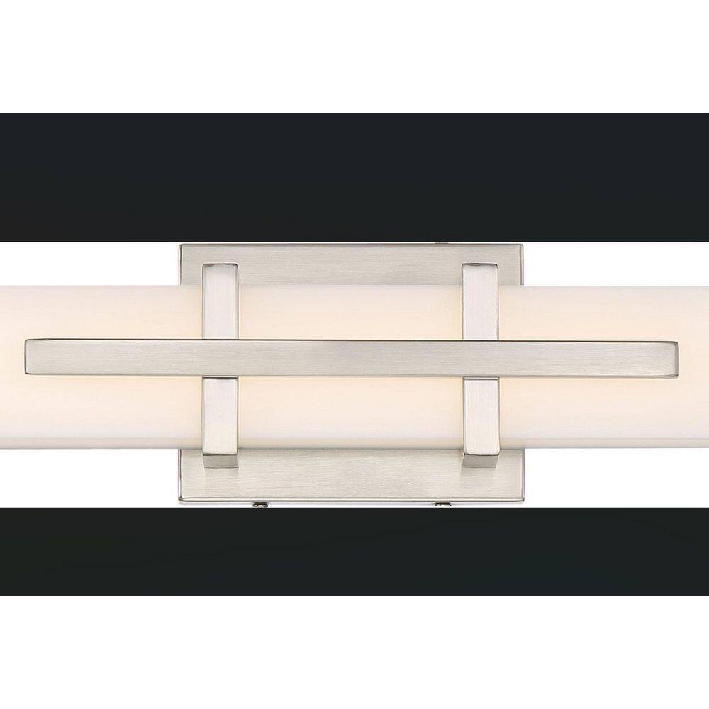 Grill Polished Nickel 36" LED Bath Bar with Dimming Capability
