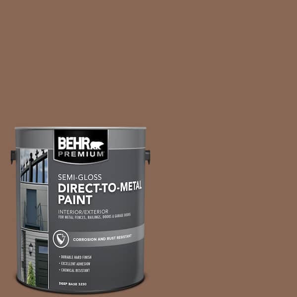 1 gal. #PPU3-17 Clay Pot Semi-Gloss Direct to Metal Interior/Exterior Paint