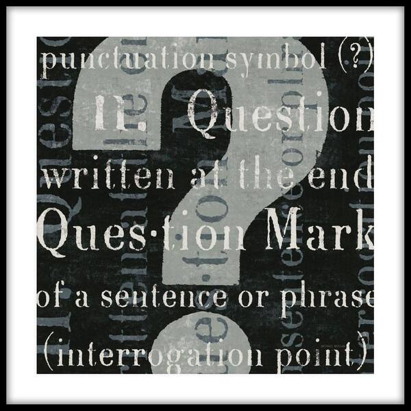 PTM Images 13.75 in. x 13.75 in. "Inspirational Collage III" Framed Wall Art