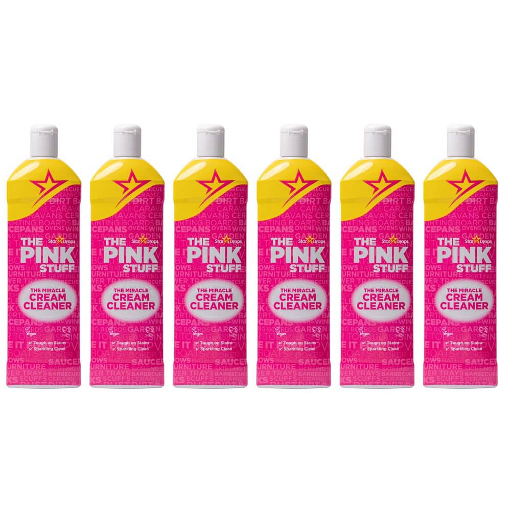 THE PINK STUFF 500 ml Miracle Cream All-Purpose Cleaner (6-Pack)