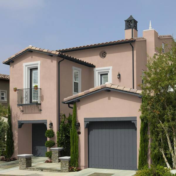 Reviews for BEHR PREMIUM PLUS 5 gal. #ECC-57-1 California Stucco Flat  Exterior Paint & Primer