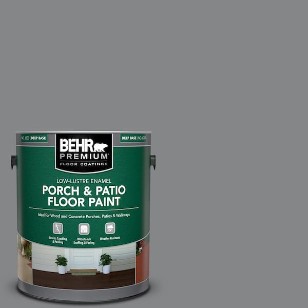 BEHR PREMIUM 1 gal. #PFC-64 Storm Low-Lustre Enamel Interior/Exterior Porch and Patio Floor Paint