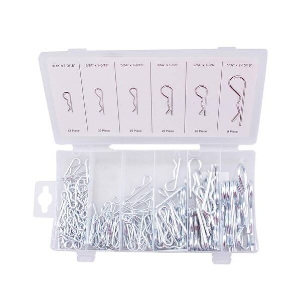 Sontax 150-Piece Hitch Pin Clip Set with Assorted Sizes-61202 - The ...