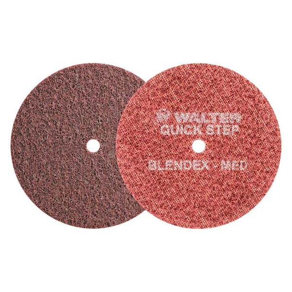 WALTER SURFACE TECHNOLOGIES QUICK-STEP BLENDEX 5 in. x GR Medium, Surface Conditioning Discs (Pack of 10)