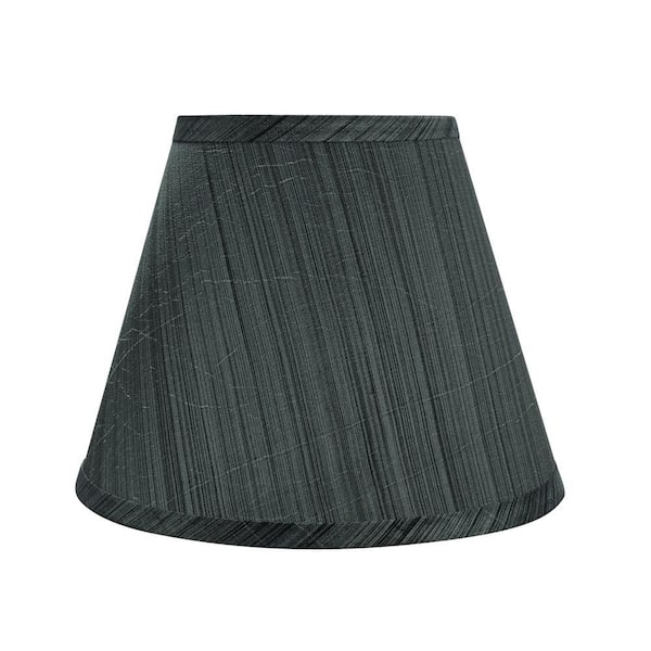 Aspen Creative Corporation 12 in. x 9 in. Black Pleated Empire
