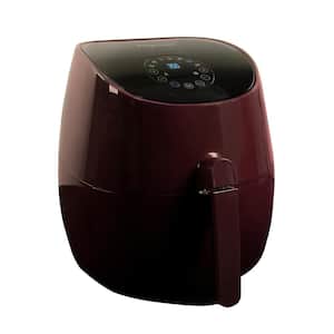 3.5 Qt. Burgundy Electric Multi-Cooker and Air Fryer