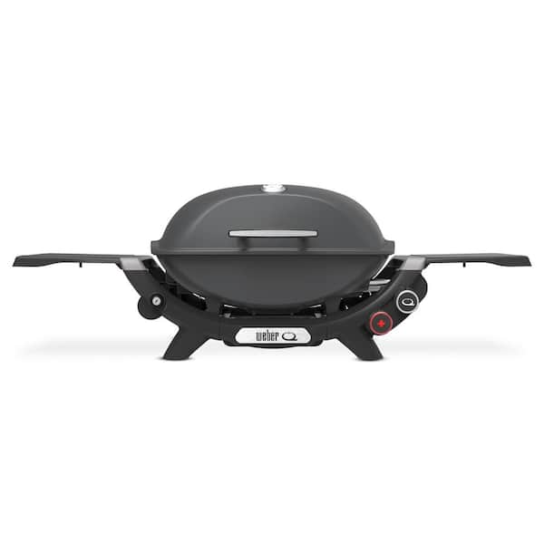 Weber Q 2800N+ Portable Liquid Propane Gas Grill in Grey 1500378 - The ...