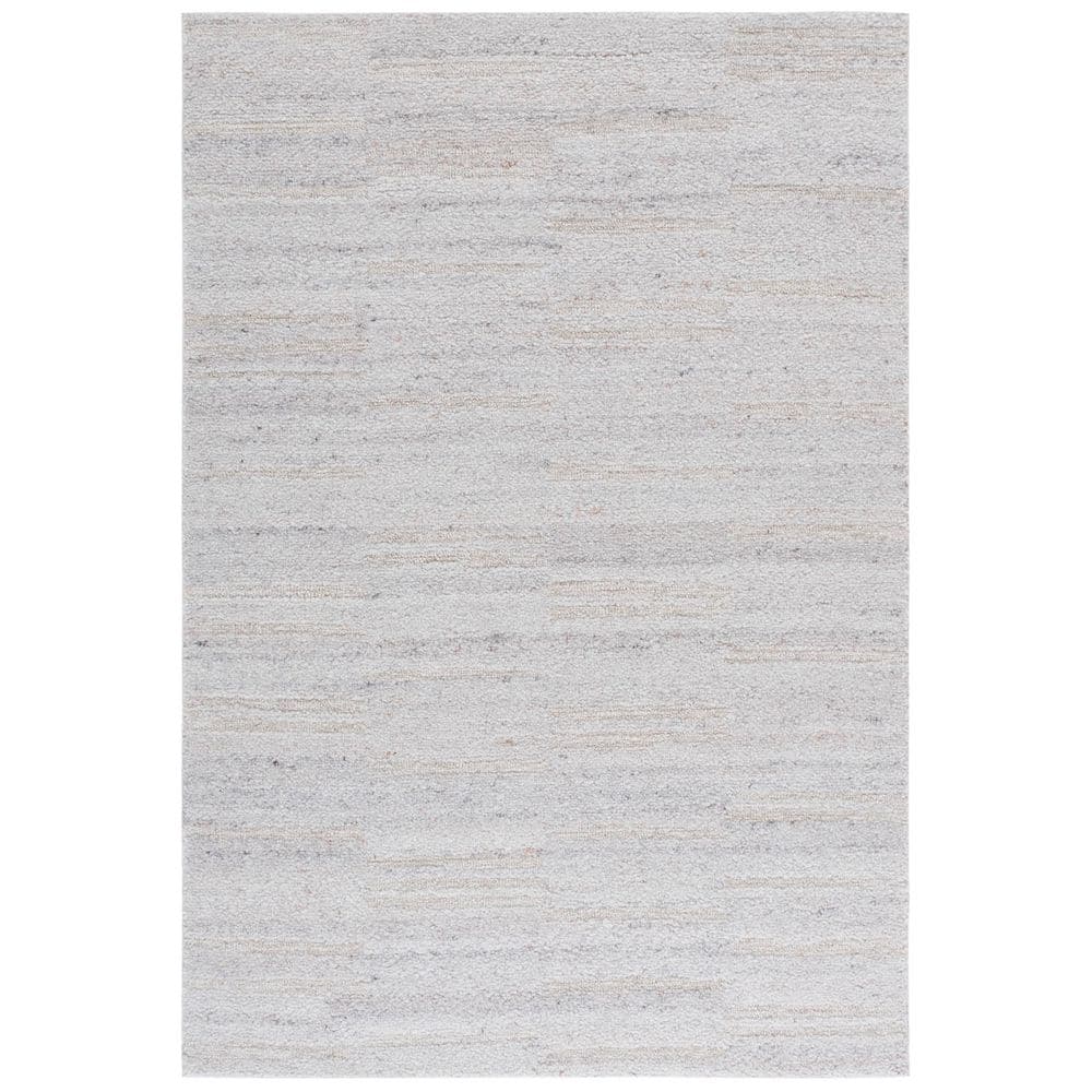 Pine 5 ft. x 8 ft. Silver/Gray Gradient Striped Area Rug price history on PriceWatchPro