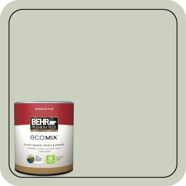 1 qt. #PPF-25 Terrace View Flat EcoMix Plant-Based Interior Paint & Primer