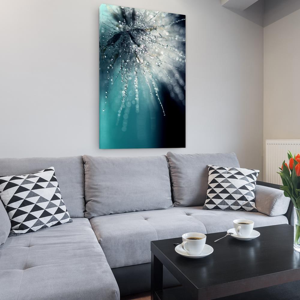 Morning Sonata Abstract Framed Canvas Art, 20 x 25 Inches