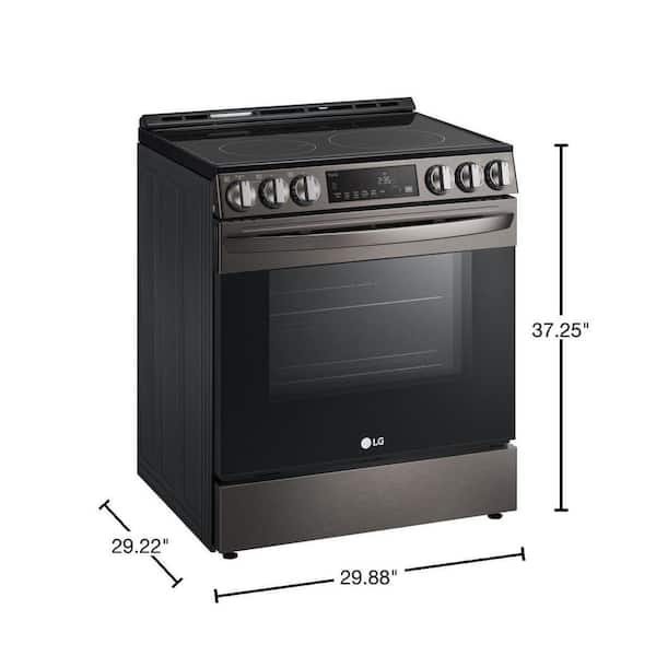 https://images.thdstatic.com/productImages/e052939f-e548-4f63-9e86-4a797484a894/svn/printproof-black-stainless-steel-lg-single-oven-electric-ranges-lsel6333d-40_600.jpg