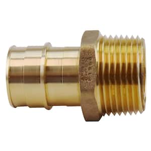 1 in. Brass PEX-A Expansion Barb x 1 in. MNPT Male Adapter