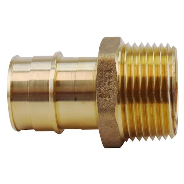 Apollo 1 in. Brass PEX-A Expansion Barb x 1 in. MNPT Male Adapter