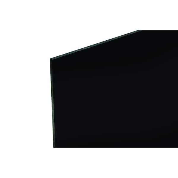 ABS Black Plastic Sheet 0.125-1/8" x 48" x 96” Textured 1 Side Vacuum Forming 