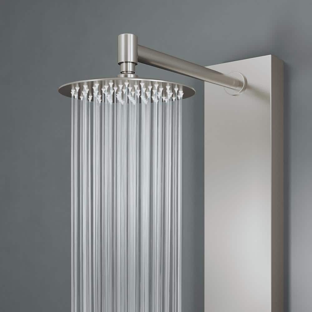 Ellington 59" Stainless Steel 4-Jet Shower Panel with Hand Shower