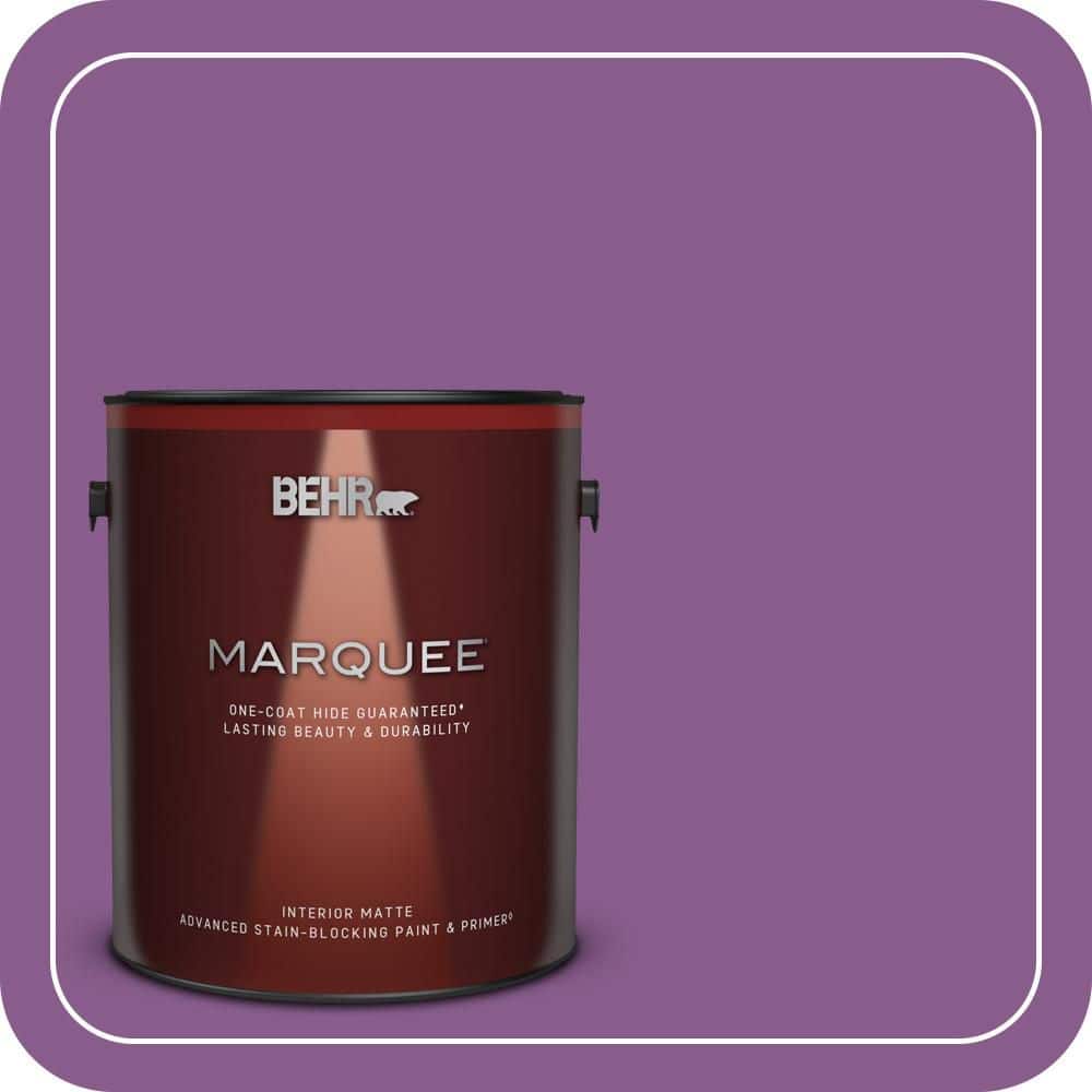 1 gal. #670B-7 Candy Violet Matte Interior Paint & Primer price history on PriceWatchPro