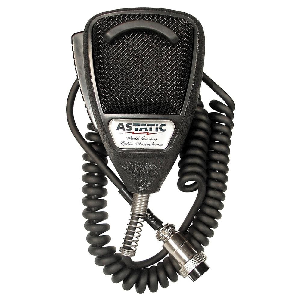 636L Noise Canceling 4-Pin CB Microphone in Black -  Astatic, 636L-4B