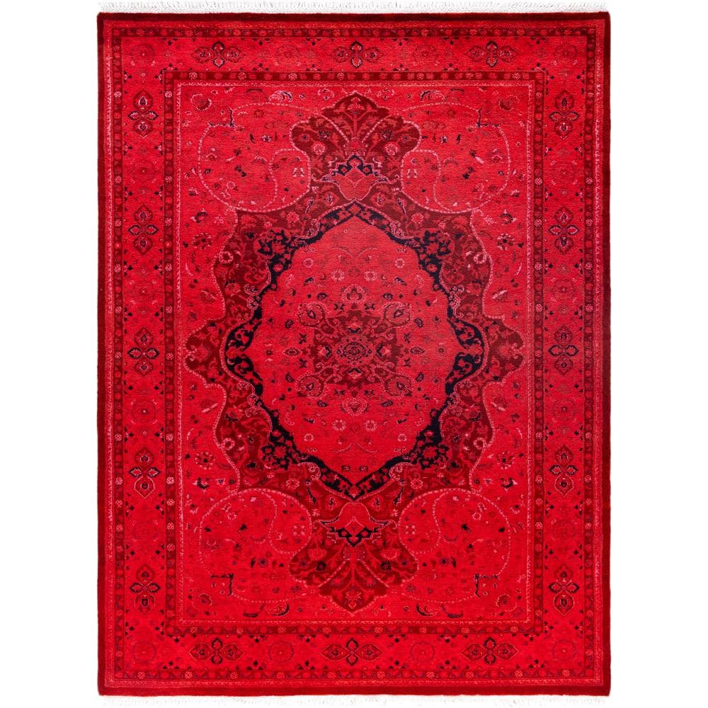 Fine Vibrance Pink 5 X 8 Hand Knotted Wool Indoor Area Rug price history on PriceWatchPro