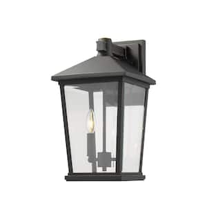 ARTCRAFT 2-Light Oil Rubbed Bronze Outdoor Wall Lantern Sconce CLI ...