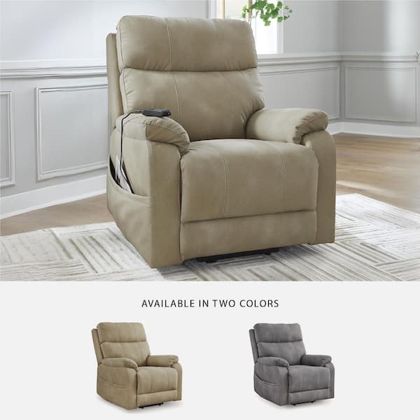 Signature DESIGN BY ASHLEY Next-Gen Durapella Beige Faux Leather