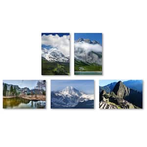 Mountain Ranges Wall Collection Print