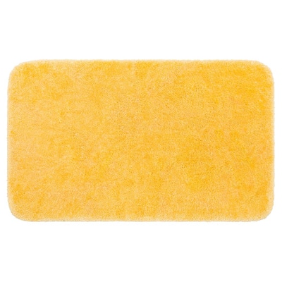 Yellow Sunflower Wooden Board Mat Absorbent Premium Rug 24x36, Soft Fluffy Area Rugs for Bathroom Home Decor 