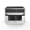 Portable 2-Burner 5.5 in. White Hot Plate with Temperature Control