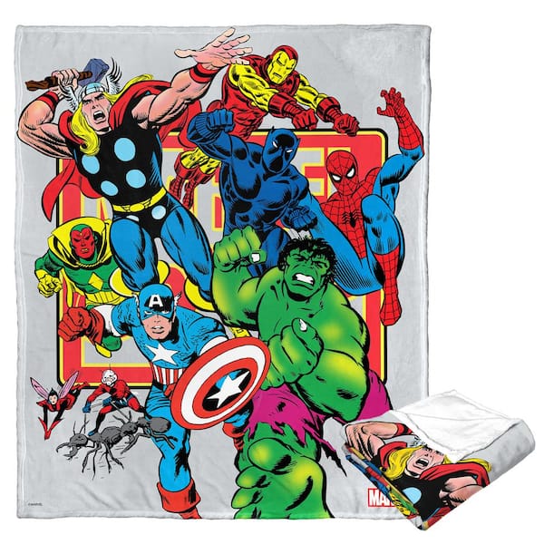 Disney Marvel Avengers Badge Reel, Iron Man, Spider Man, Hulk