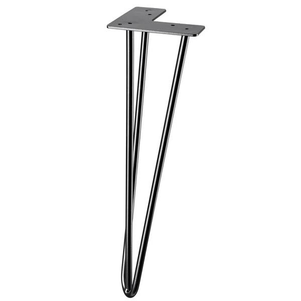 AP Products 013-951-BL Replacement Pedestal Table Leg – Black – For RVs, Boats, Patios – Made In USA
