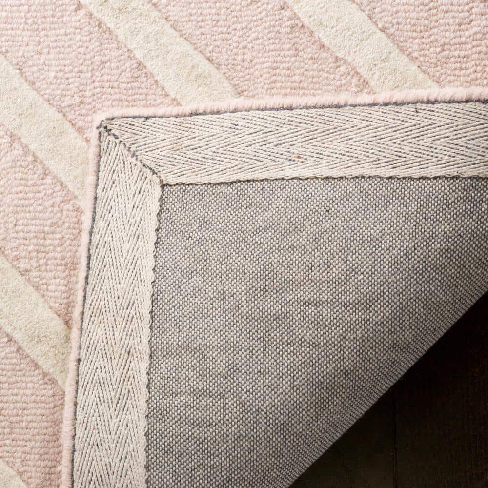 Ivory Whisper Hand-Tufted Wool Kids' Area Rug 8' x 10'